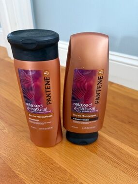 Pantene Pro-V Relaxed & Natural Dry to Moisturized Shampoo & Conditioner NEW HTF